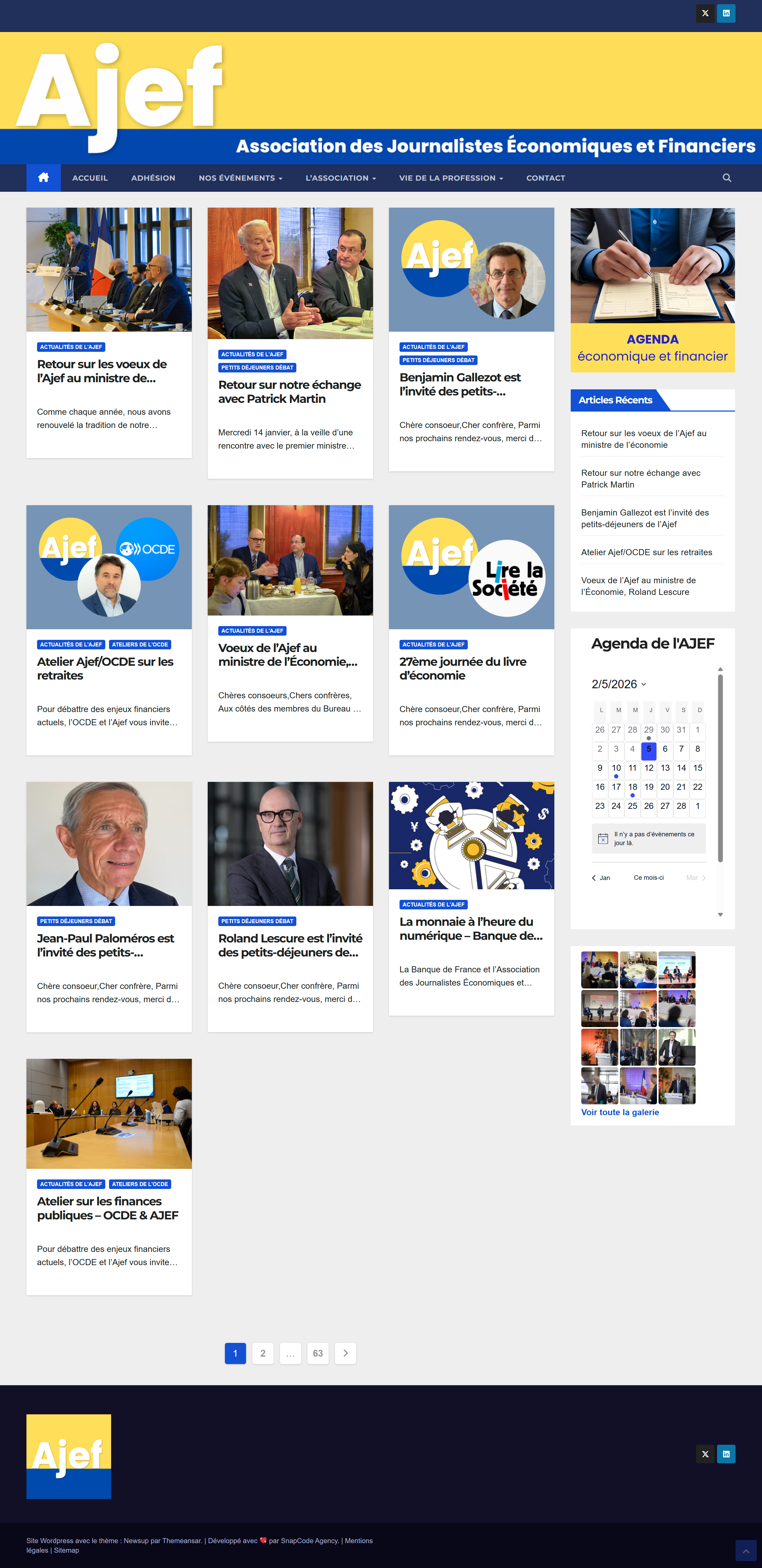 Capture Ecran site Entreprise 3 - site vitrine